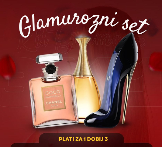 Predprodaja za Crni petak – Kupite 1, dobijte 3 | Luksuzni set uvezenih parfema + ekskluzivan poklon