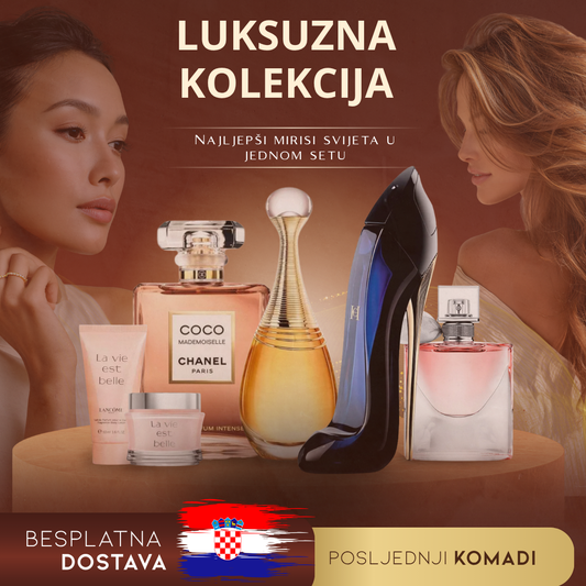 Kupi 1, dobij 6 – set luksuznih uvezenih parfema + ekskluzivan poklon